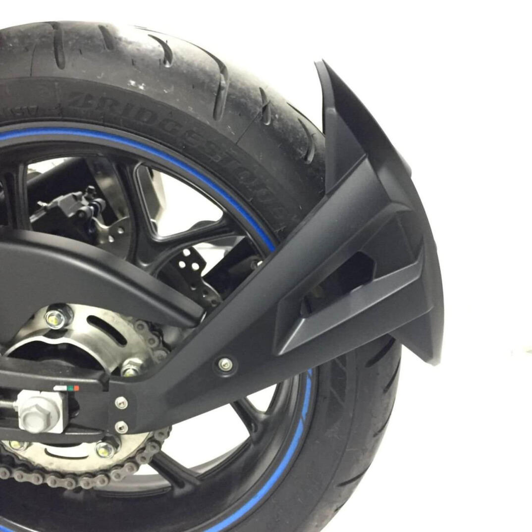 GP Kompozit Honda NC 700 D Integra 2012-2013 Uyumlu Arka Çamur Sıyırıcı Siyah - 3