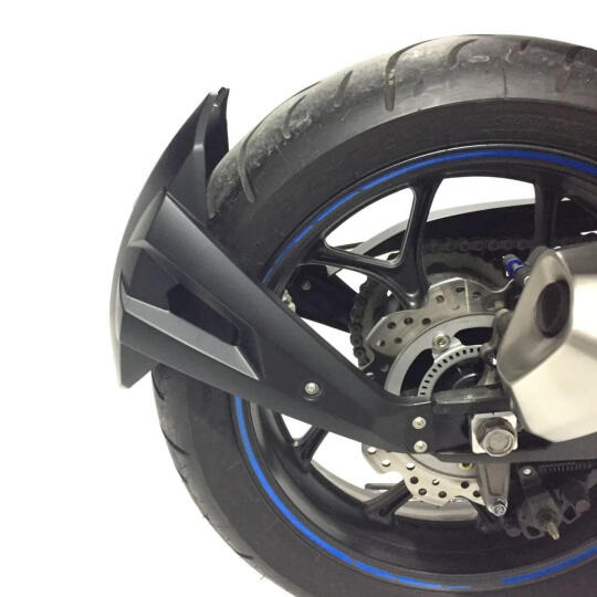 GP Kompozit Honda NC 700 D Integra 2012-2013 Uyumlu Arka Çamur Sıyırıcı Siyah - 4