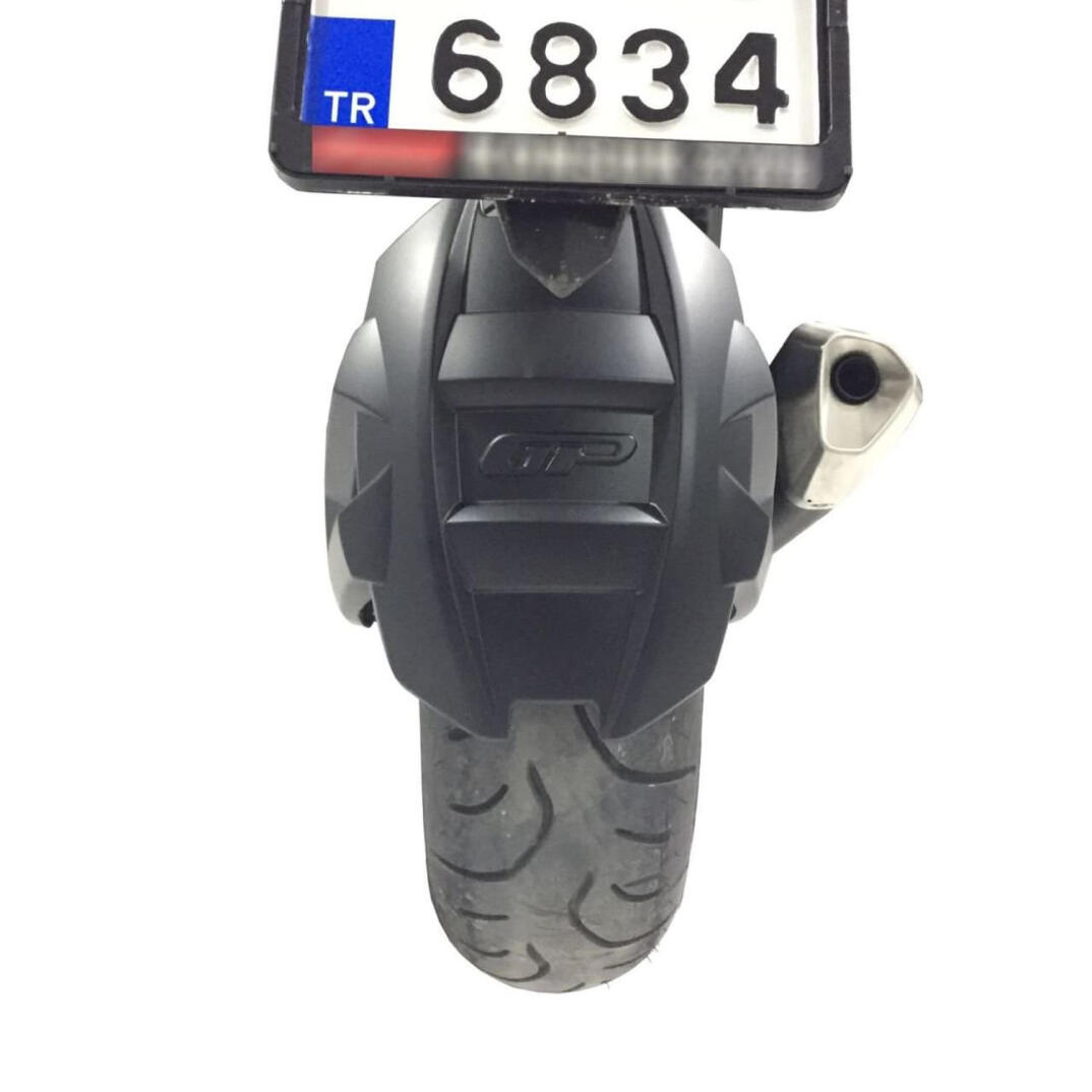 GP Kompozit Honda NC 700 D Integra 2012-2013 Uyumlu Arka Çamur Sıyırıcı Siyah - 5