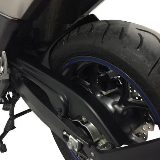 GP Kompozit Honda NC 700 D Integra 2012-2013 Uyumlu Arka Çamurluk Siyah (1)