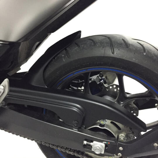 GP Kompozit Honda NC 700 D Integra 2012-2013 Uyumlu Arka Çamurluk Siyah - 3