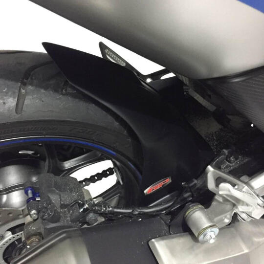 GP Kompozit Honda NC 700 D Integra 2012-2013 Uyumlu Arka Çamurluk Siyah - 4