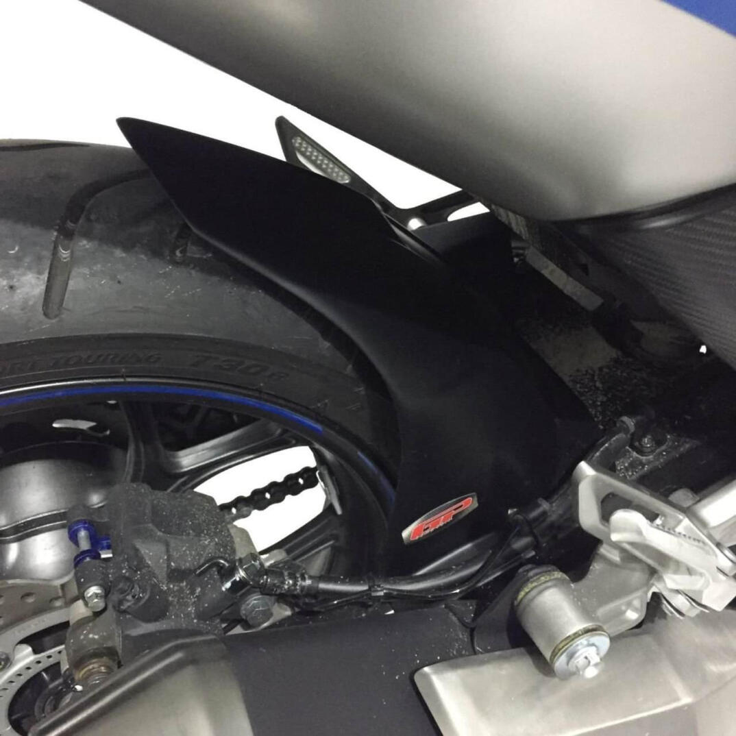 GP Kompozit Honda NC 700 D Integra 2012-2013 Uyumlu Arka Çamurluk Siyah - 4