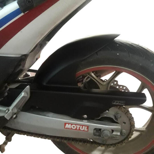GP Kompozit Honda NC 700 D Integra 2012-2013 Uyumlu Uzun Arka Çamurluk Siyah (1)