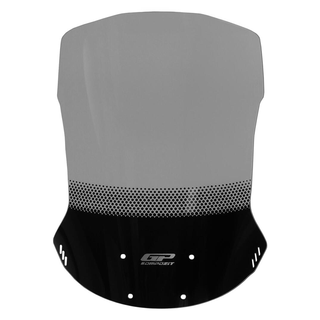 GP Kompozit Honda NC 700 S / NC 750 S 2012-2020 Uyumlu Baskılı Ön Cam Füme - 1