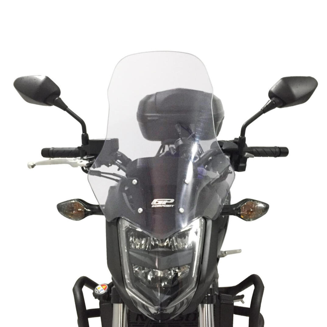 GP Kompozit Honda NC 700 S / NC 750 S 2012-2020 Uyumlu Ön Cam Şeffaf - 2