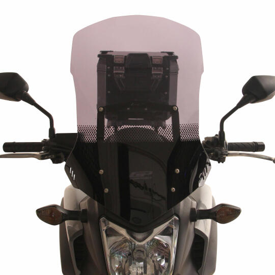GP Kompozit Honda NC 700 X / NC 750 X 2012-2015 Uyumlu Baskılı Tur Camı Füme (1)
