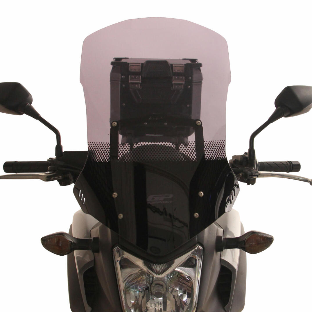 GP Kompozit Honda NC 700 X / NC 750 X 2012-2015 Uyumlu Baskılı Tur Camı Şeffaf - 2