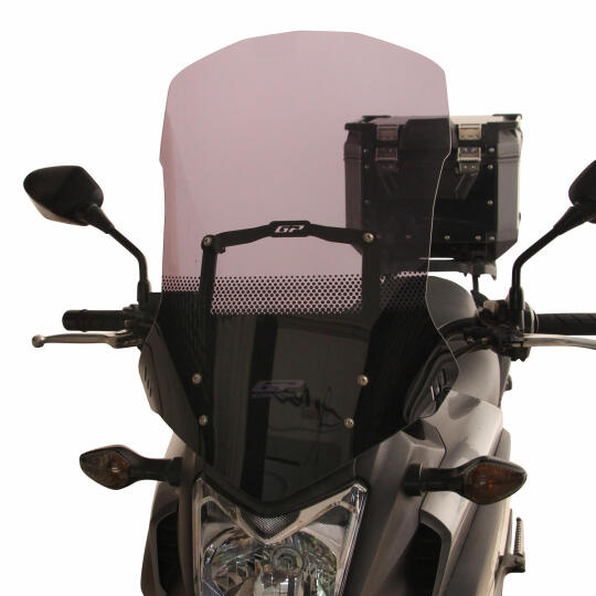 GP Kompozit Honda NC 700 X / NC 750 X 2012-2015 Uyumlu Baskılı Tur Camı Şeffaf - 4