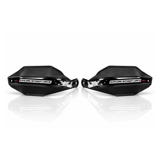 GP Kompozit Honda NC 700 X / NC 750 X 2012-2026 Uyumlu Plastik Elcik Koruma Siyah
