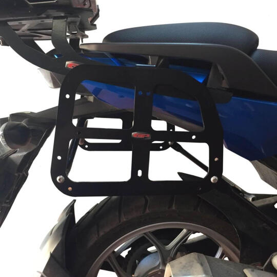 GP Kompozit Honda NC 700 X / NC 750 X 2015-2020 Uyumlu Yan Çanta Demiri Siyah (1)