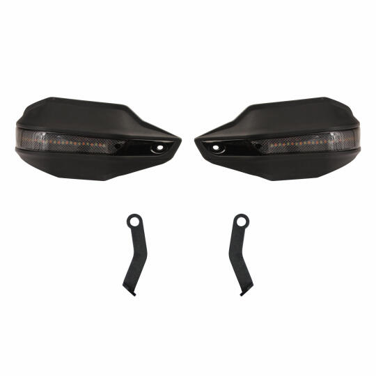 GP Kompozit Honda NC 700 X-S / NC 750 X-S 2012-2023 Uyumlu Led Sinyalli Elcik Koruma Siyah - 1