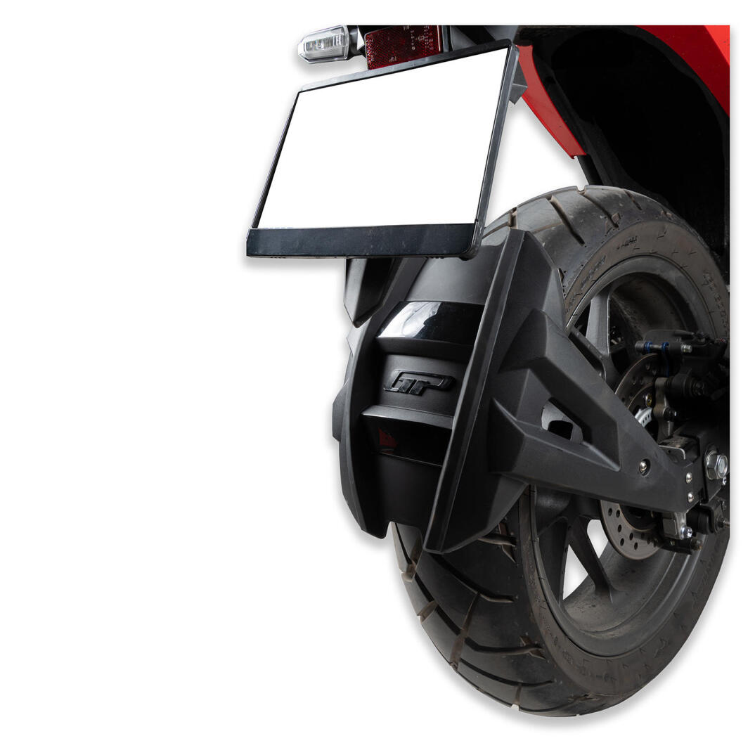 GP Kompozit Honda NC 700 X-S / NC 750 X-S 2012-2026 Uyumlu Arka Çamur Sıyırıcı Siyah - 3