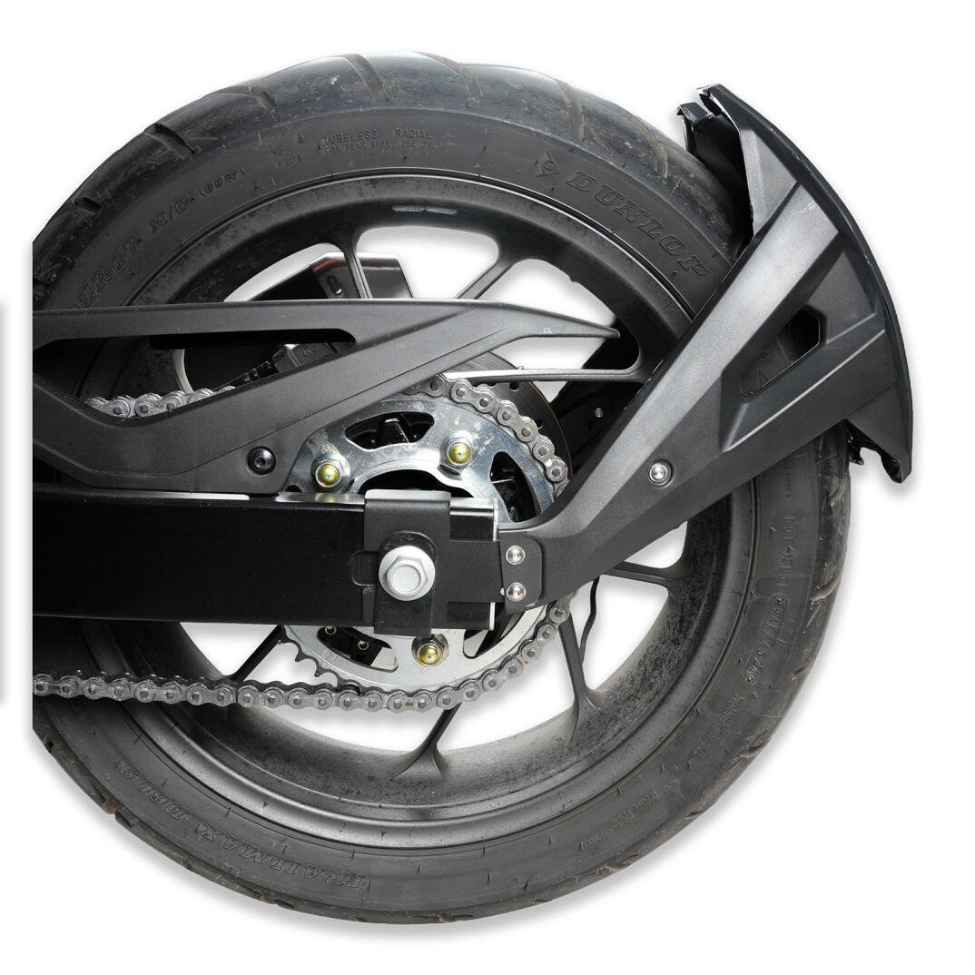 GP Kompozit Honda NC 700 X-S / NC 750 X-S 2012-2026 Uyumlu Arka Çamur Sıyırıcı Siyah - 4