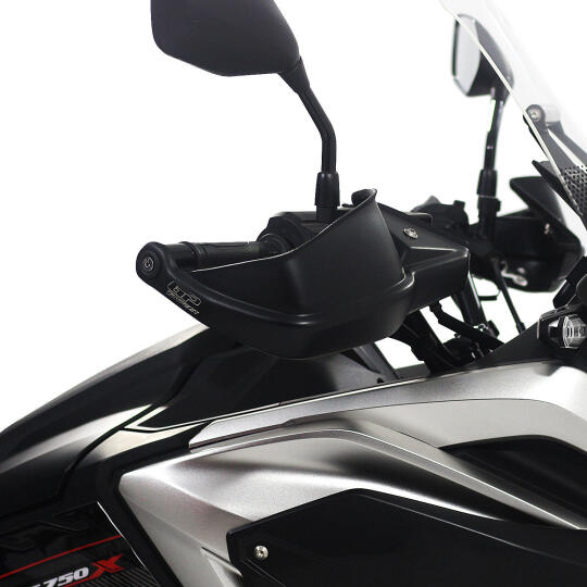 GP Kompozit Honda NC 700 X-S / NC 750 X-S 2012-2026 Uyumlu Elcik Koruma Siyah - 4