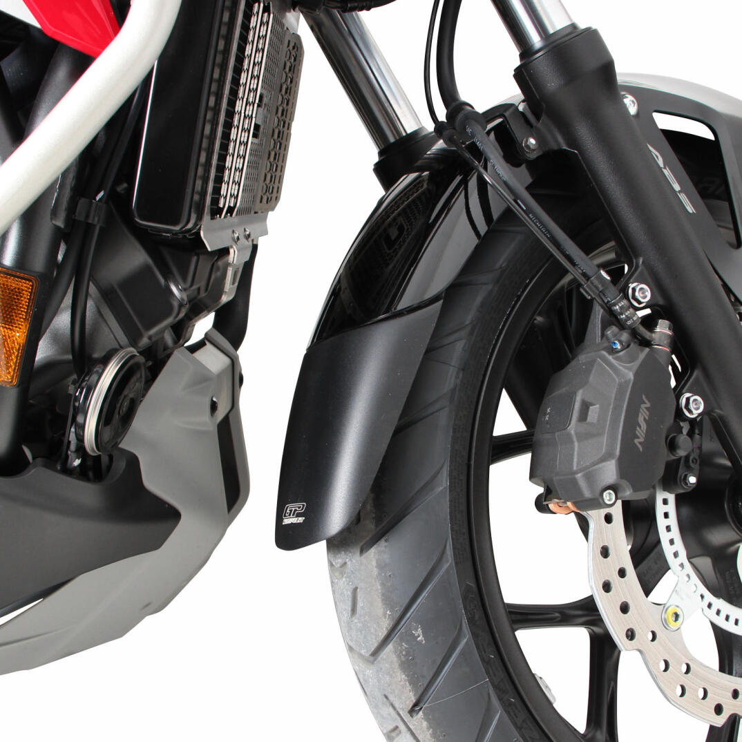 GP Kompozit Honda NC 700 X-S / NC 750 X-S 2012-2026 Uyumlu Ön Çamurluk Uzatma Siyah - 4