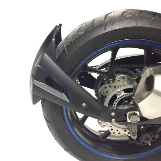 GP Kompozit Honda NC 750 D Integra 2014-2020 Uyumlu Arka Çamur Sıyırıcı Siyah - 4