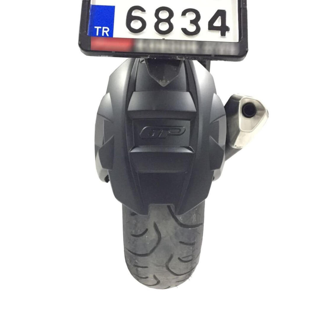 GP Kompozit Honda NC 750 D Integra 2014-2020 Uyumlu Arka Çamur Sıyırıcı Siyah - 6