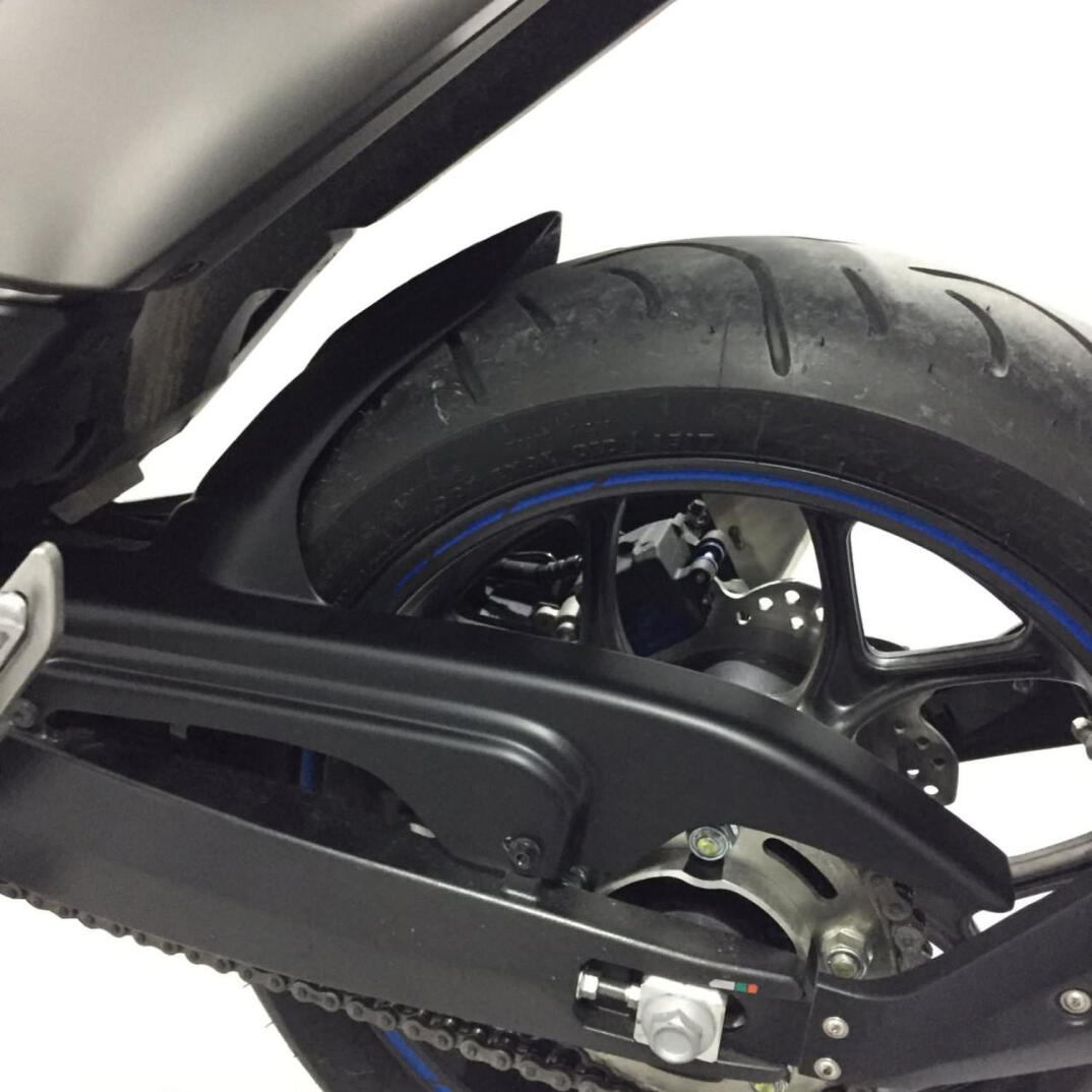 GP Kompozit Honda NC 750 D Integra 2014-2020 Uyumlu Arka Çamurluk Siyah - 2