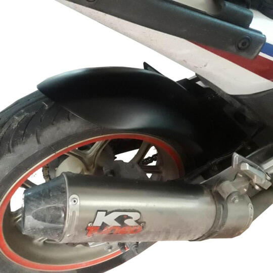 GP Kompozit Honda NC 750 D Integra 2014-2020 Uyumlu Zincir Korumalı Arka Çamurluk Siyah - 4