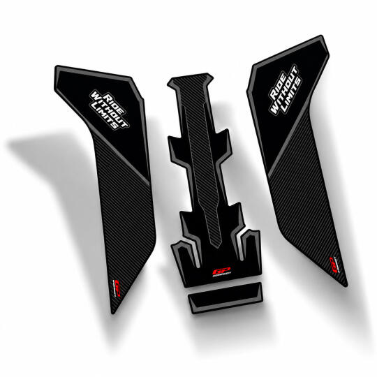 GP Kompozit Honda NC 750 X 2016-2020 Uyumlu Tank Pad Seti Gri (1)