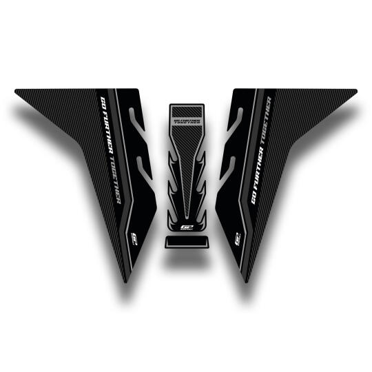 GP Kompozit Honda NC 750 X 2021-2024 Uyumlu Tank Pad Seti Nardo Gri