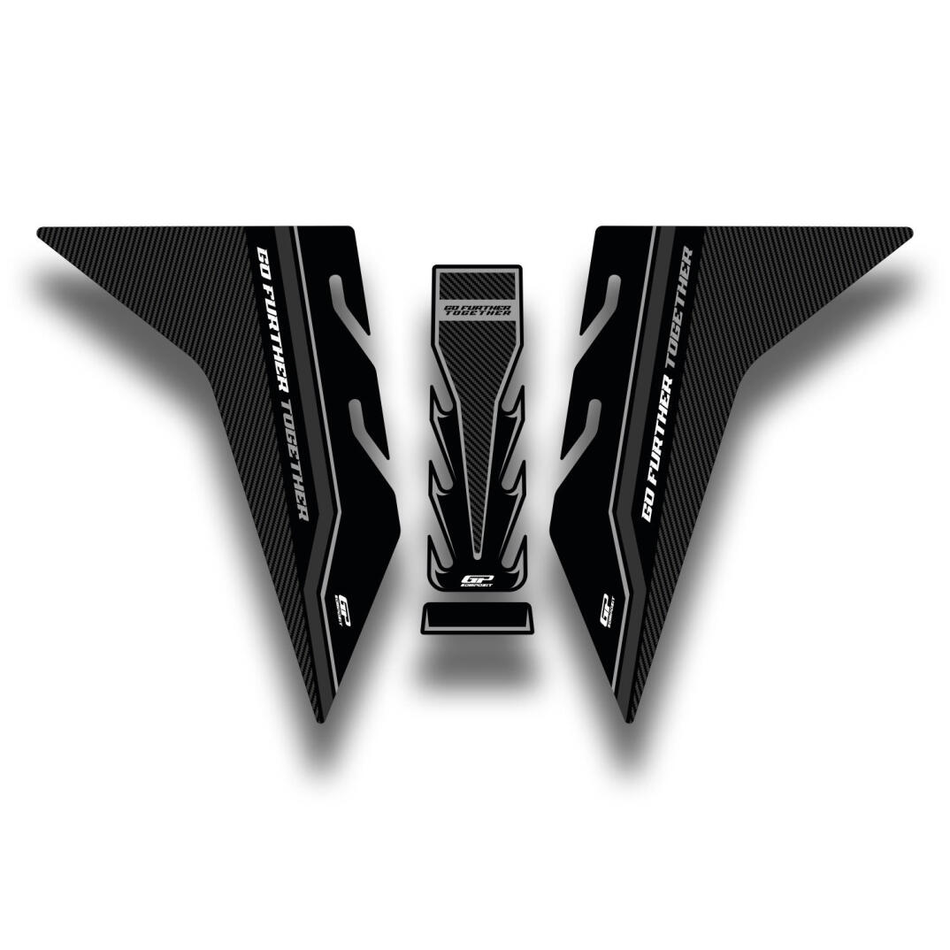 GP Kompozit Honda NC 750 X 2021-2024 Uyumlu Tank Pad Seti Nardo Gri - 1