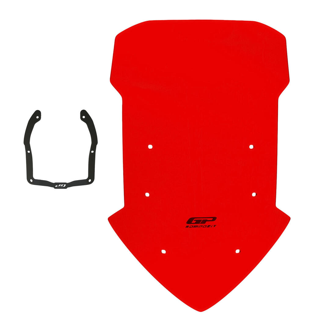 GP Kompozit Honda NC 750 X 2021-2024 Uyumlu Tur Camı Kırmızı - 1