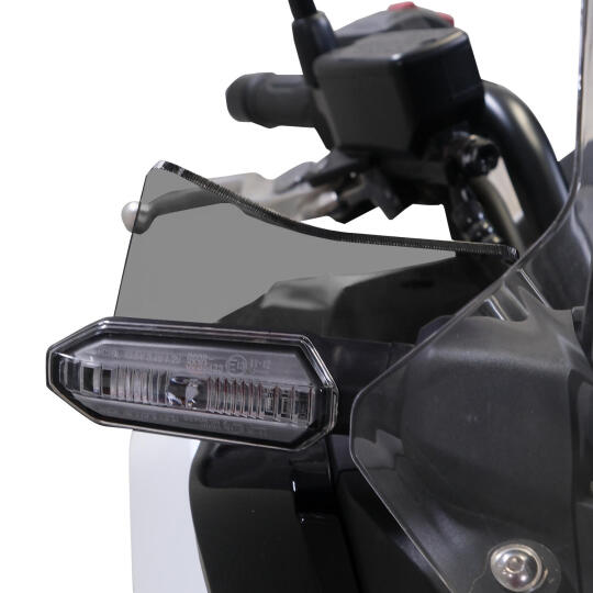 GP Kompozit Honda NC 750 X 2025-2026 Uyumlu Düz Model Yan Deflektör Füme - 3