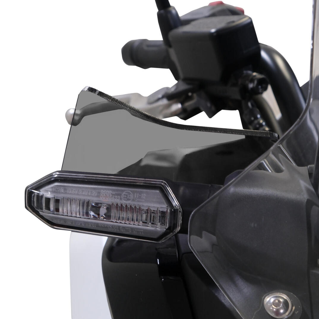 GP Kompozit Honda NC 750 X 2025-2026 Uyumlu Düz Model Yan Deflektör Füme - 3