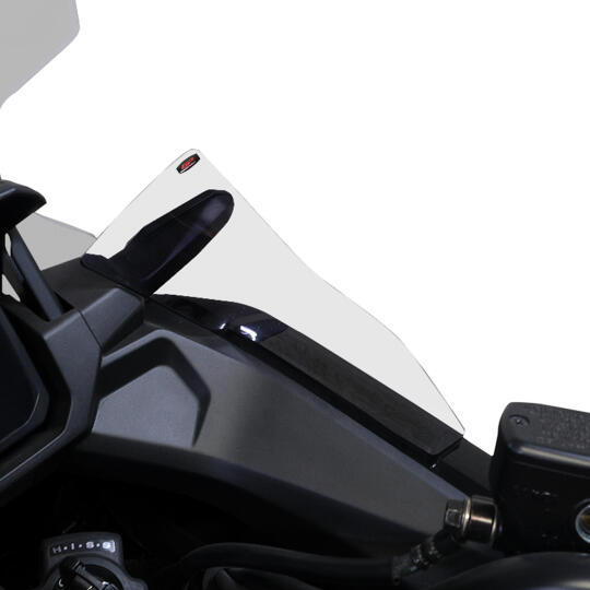 GP Kompozit Honda NC 750 X 2025-2026 Uyumlu Düz Model Yan Deflektör Şeffaf (1)