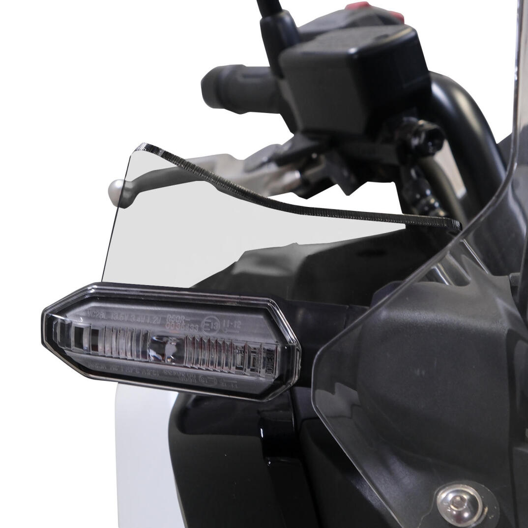 GP Kompozit Honda NC 750 X 2025-2026 Uyumlu Düz Model Yan Deflektör Şeffaf - 3