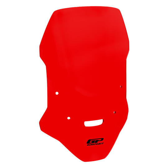 GP Kompozit Honda NC 750 X 2025-2026 Uyumlu Ön Cam Kırmızı - 3
