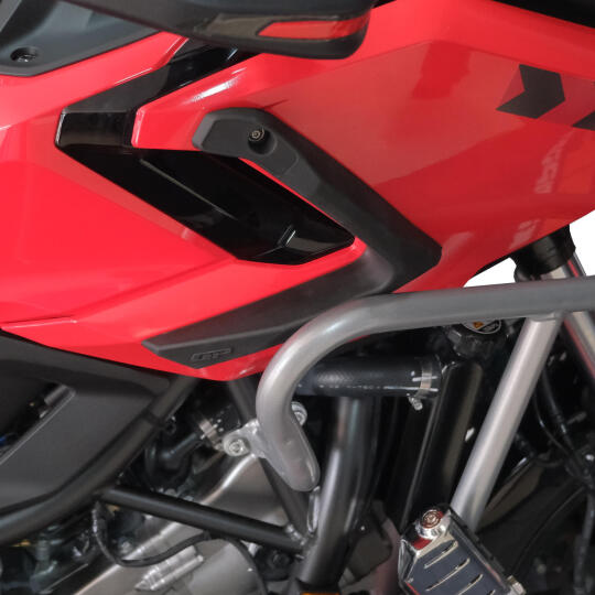 GP Kompozit Honda NC 750 X 2025-2026 Uyumlu Üst Bacak Koruma Siyah - 3
