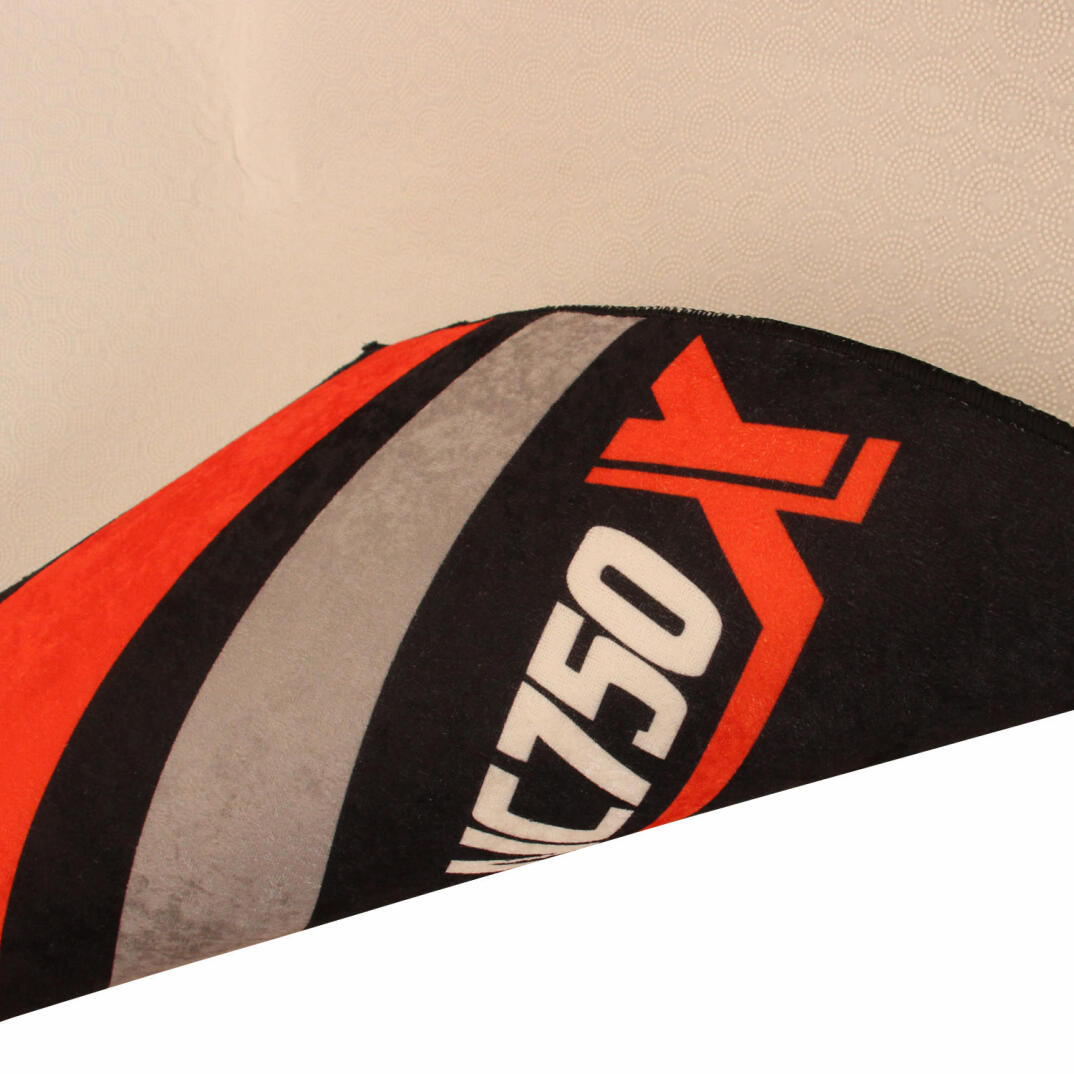 GP Kompozit Honda NC 750 X Universal Motosiklet Halısı B Model Siyah-Kırmızı - 3
