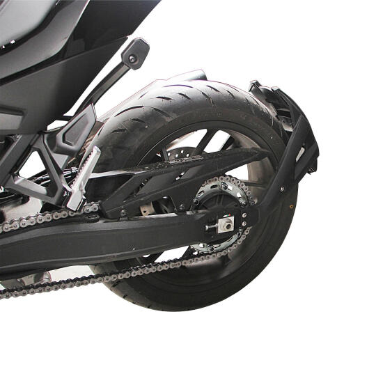 GP Kompozit Honda NT 1100 2022-2025 Uyumlu Arka Çamur Sıyırıcı Siyah - 4
