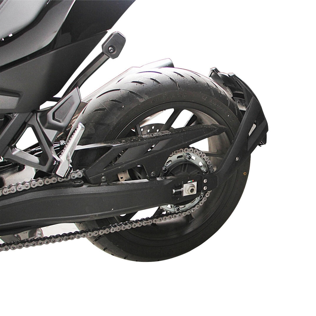 GP Kompozit Honda NT 1100 2022-2025 Uyumlu Arka Çamur Sıyırıcı Siyah - 4
