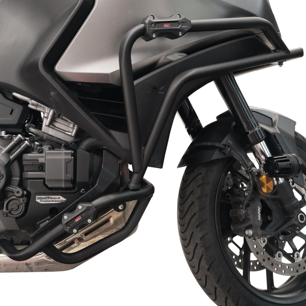 GP Kompozit Honda NT 1100 2022-2025 Uyumlu Motor Koruma Demiri Siyah - 4