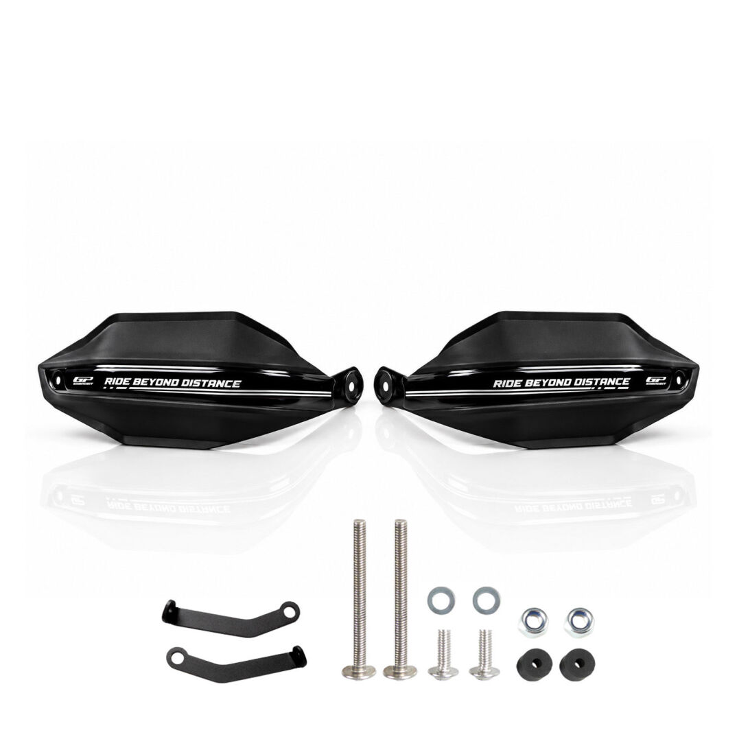 GP Kompozit Honda NT 1100 2022-2025 Uyumlu Plastik Elcik Koruma Siyah - 4