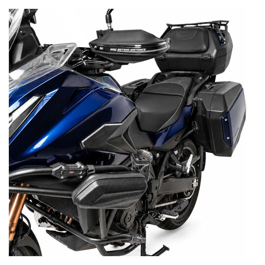 GP Kompozit Honda NT 1100 2022-2025 Uyumlu Plastik Elcik Koruma Siyah (1)