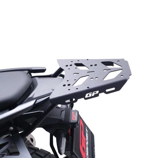 GP Kompozit Honda NX 500 2025-2026 Uyumlu Arka Çanta Demiri Siyah (1)