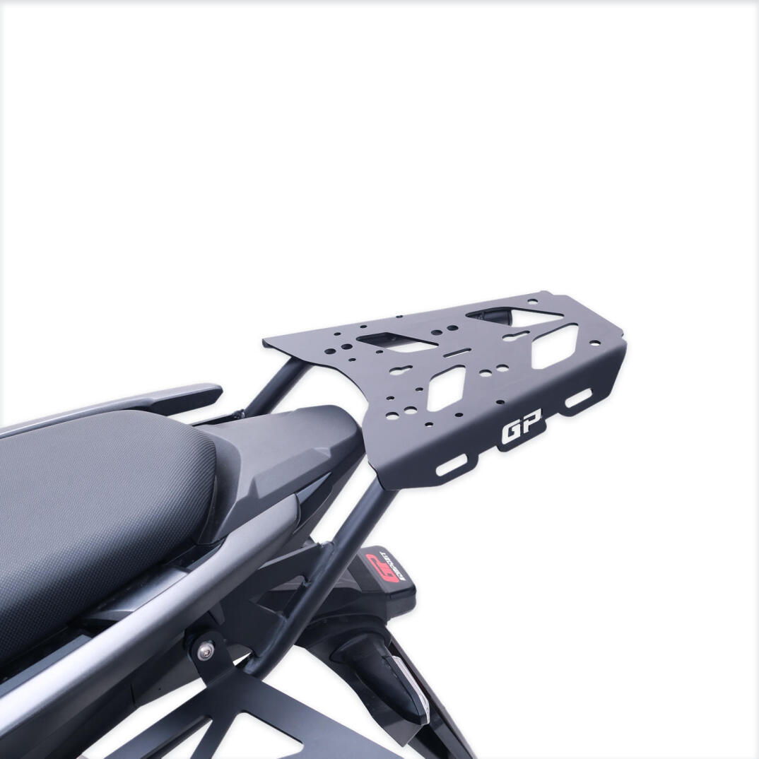 GP Kompozit Honda NX 500 2025-2026 Uyumlu Arka Çanta Demiri Siyah - 3