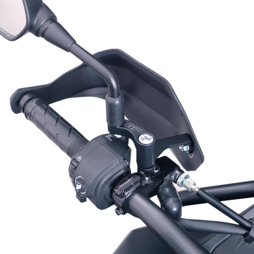 GP Kompozit Honda NX 500 2025-2026 Uyumlu Ayna Genişletme Siyah - 2