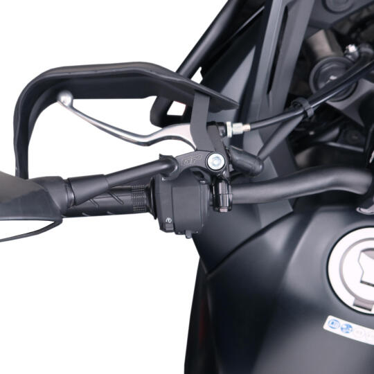 GP Kompozit Honda NX 500 2025-2026 Uyumlu Ayna Genişletme Siyah - 4