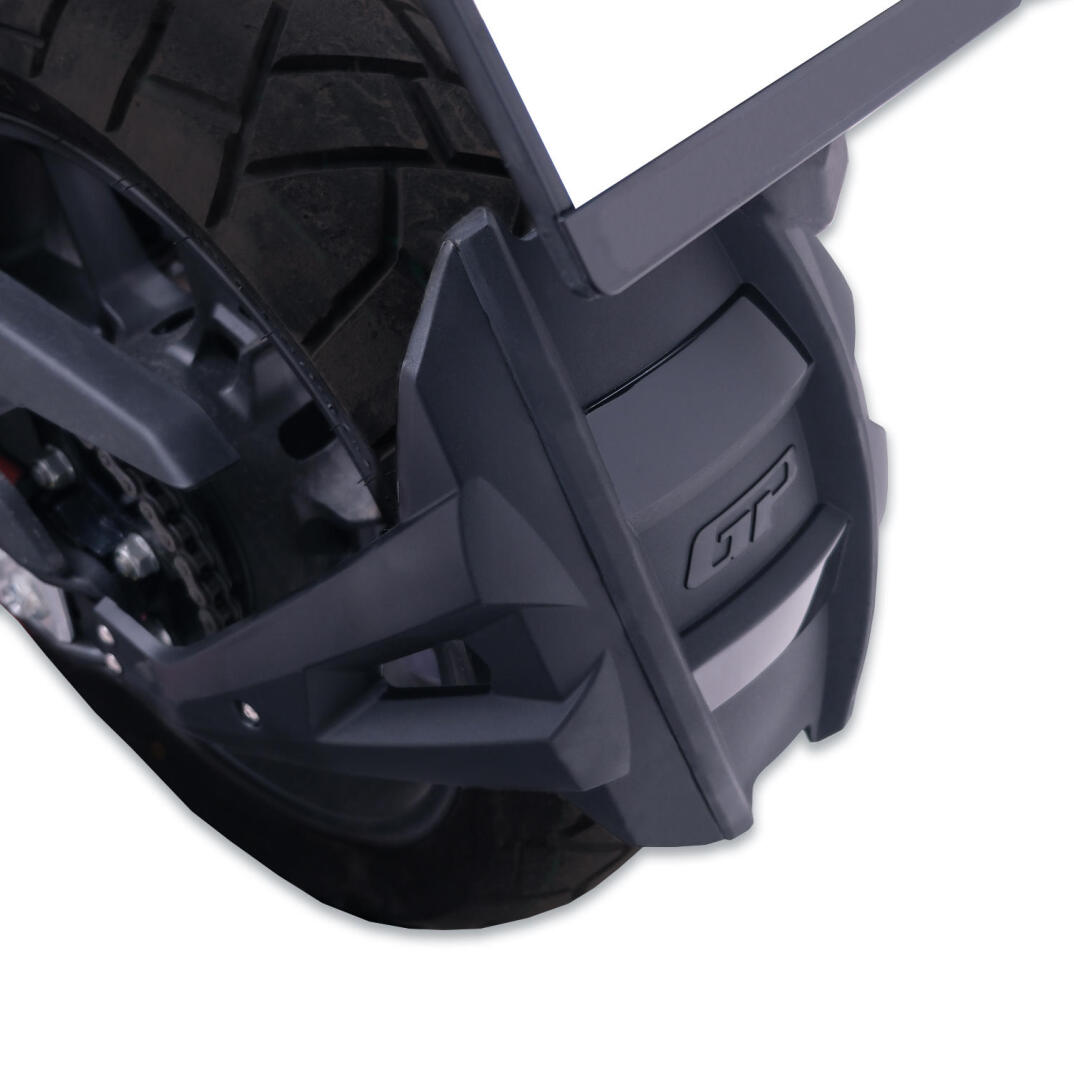 GP Kompozit Honda NX 500 2025-2026 Uyumlu Çamur Sıyırıcı Siyah - 2