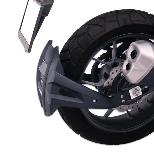 GP Kompozit Honda NX 500 2025-2026 Uyumlu Çamur Sıyırıcı Siyah - 3