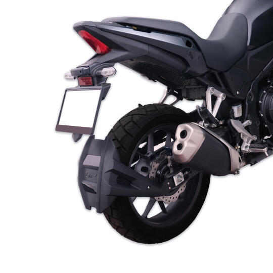 GP Kompozit Honda NX 500 2025-2026 Uyumlu Çamur Sıyırıcı Siyah - 5