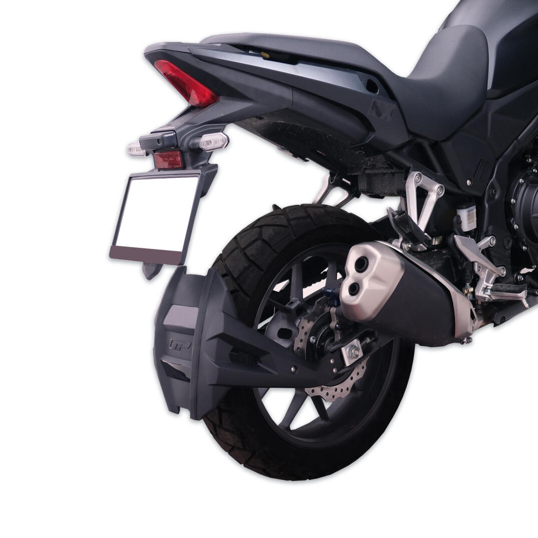 GP Kompozit Honda NX 500 2025-2026 Uyumlu Çamur Sıyırıcı Siyah - 5