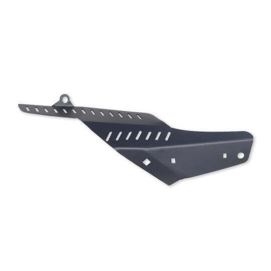 GP Kompozit Honda NX 500 2025-2026 Uyumlu Egzoz Koruma Kapağı Siyah - 5