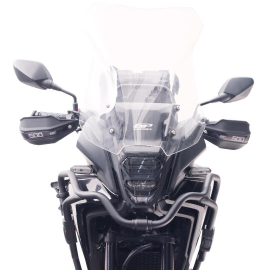 GP Kompozit Honda NX 500 2025-2026 Uyumlu Far Koruma Siyah (1)